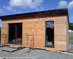 Janvier Constructions Bois - Trégastel - Construction ossature bois concept évoluty